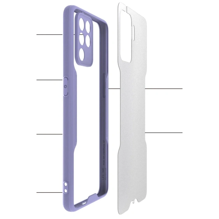 Mey İthalat®   Reno 5 Lite Kılıf Platin Silikon - Sarı