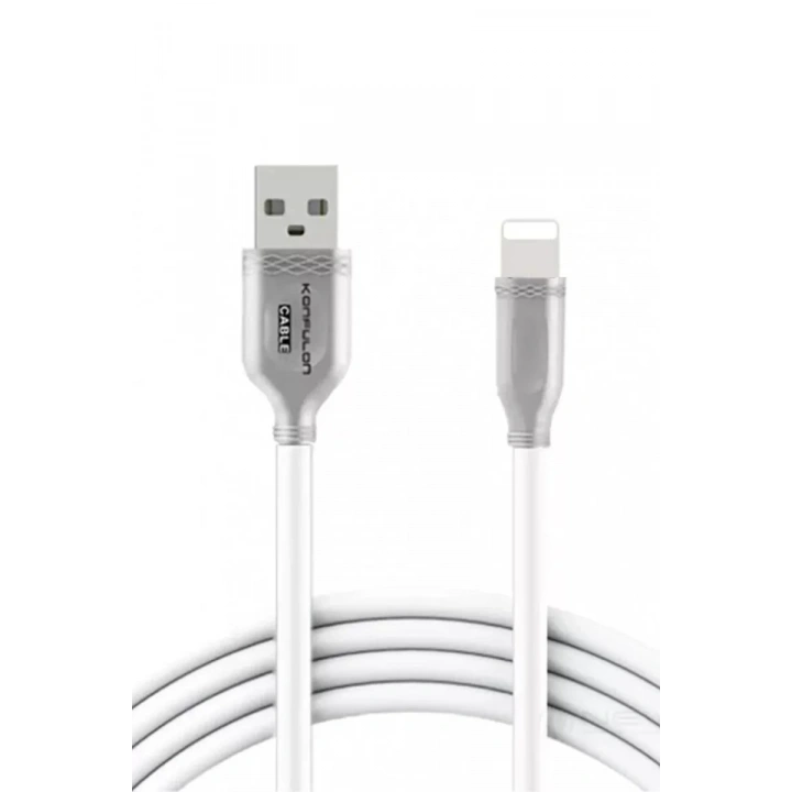 Mey İthalat®  S48 Lightning Kablo iphone Uyumlu 1M 3A - Beyaz