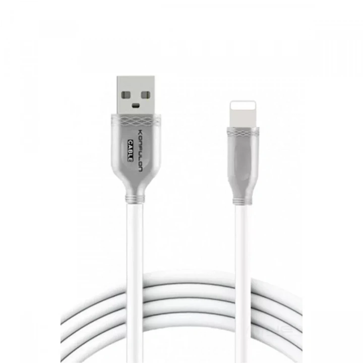 Mey İthalat®  S48 Lightning Kablo iphone Uyumlu 1M 3A - Beyaz