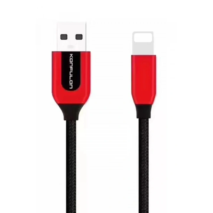 Mey İthalat®  S51 Lightning Kablo iphone Uyumlu 1M 3A - Siyah