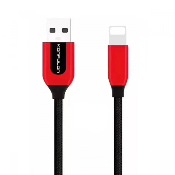 Mey İthalat®  S51 Lightning Kablo iphone Uyumlu 1M 3A - Siyah
