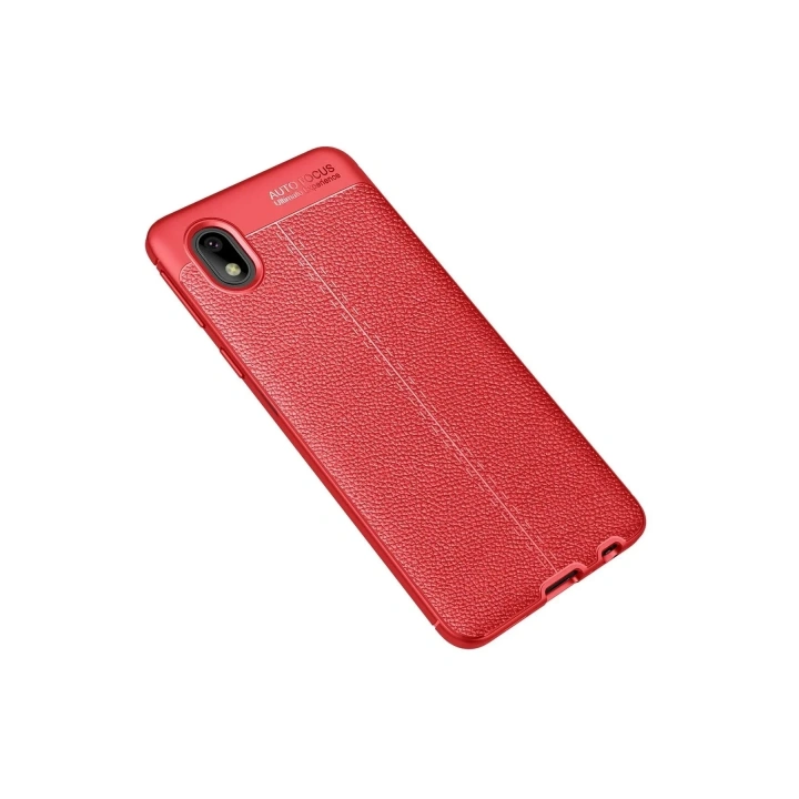 Mey İthalat®  Samsung Galaxy A01 Core Kılıf Auto Focus Kapak - Kırmızı
