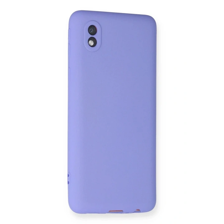 Mey İthalat®  Samsung Galaxy A01 Core Kılıf First Silikon - Lila
