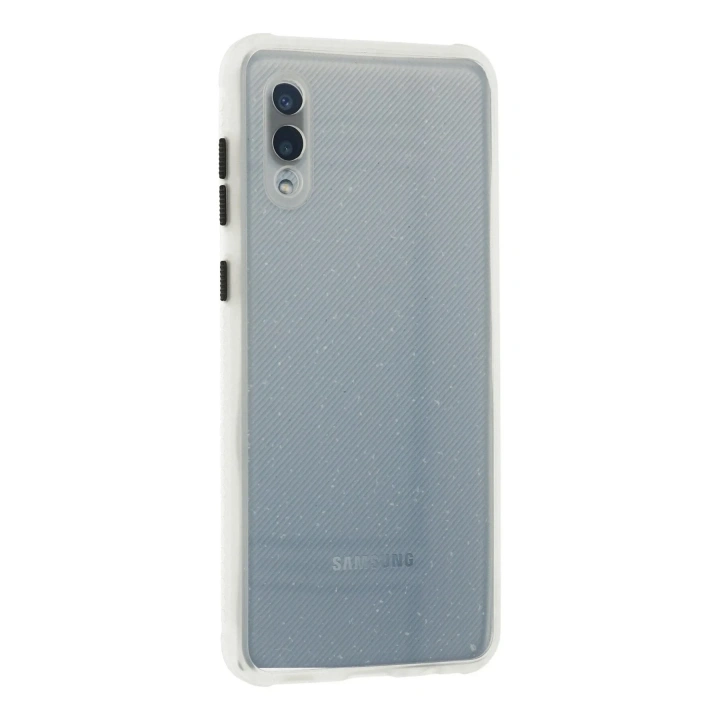 Mey İthalat®  Samsung Galaxy A02 Kılıf Miami Şeffaf Silikon - Şeffaf