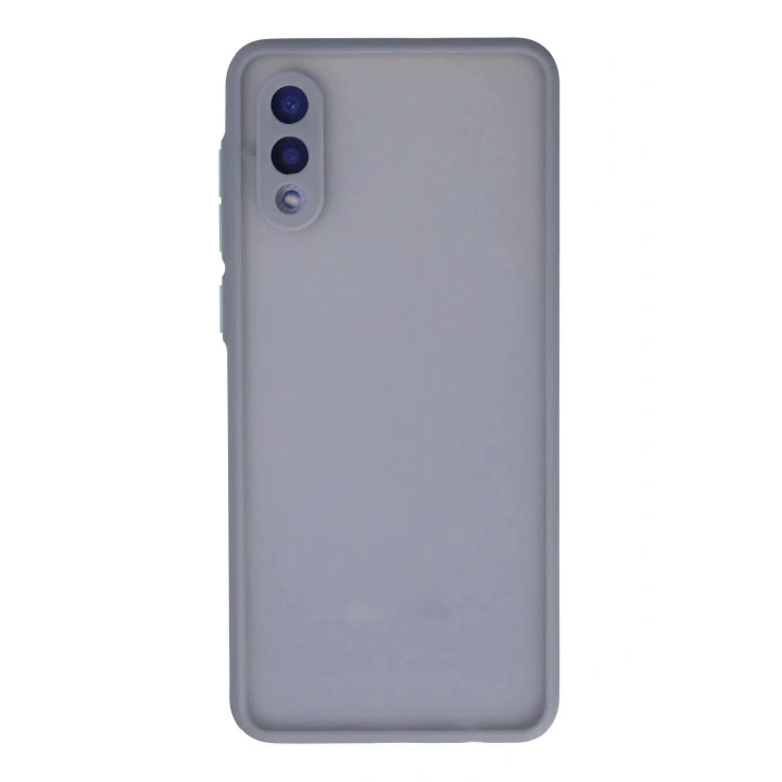 Mey İthalat®  Samsung Galaxy A02 Kılıf Montreal Silikon Kapak - Gri