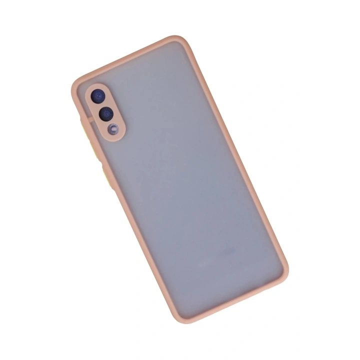 Mey İthalat®  Samsung Galaxy A02 Kılıf Montreal Silikon Kapak - Pembe
