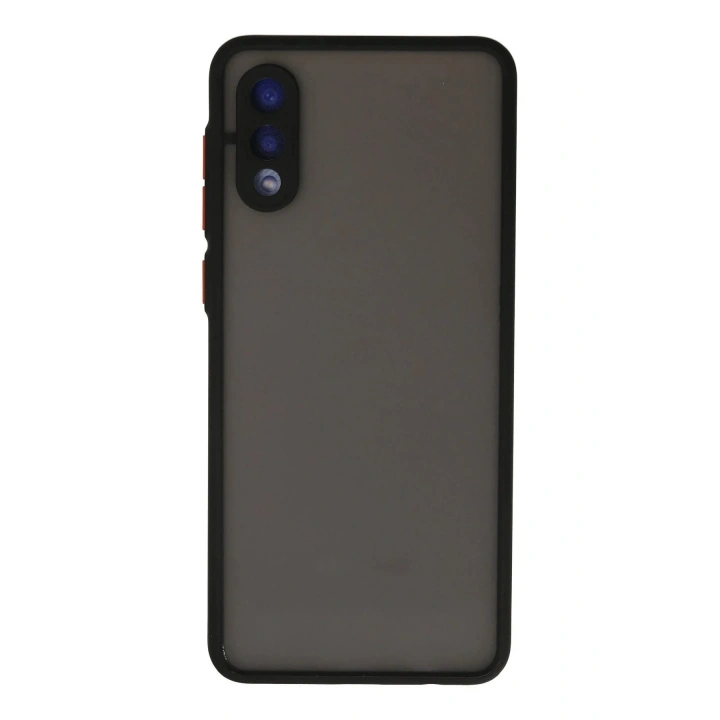 Mey İthalat®  Samsung Galaxy A02 Kılıf Montreal Silikon Kapak - Siyah