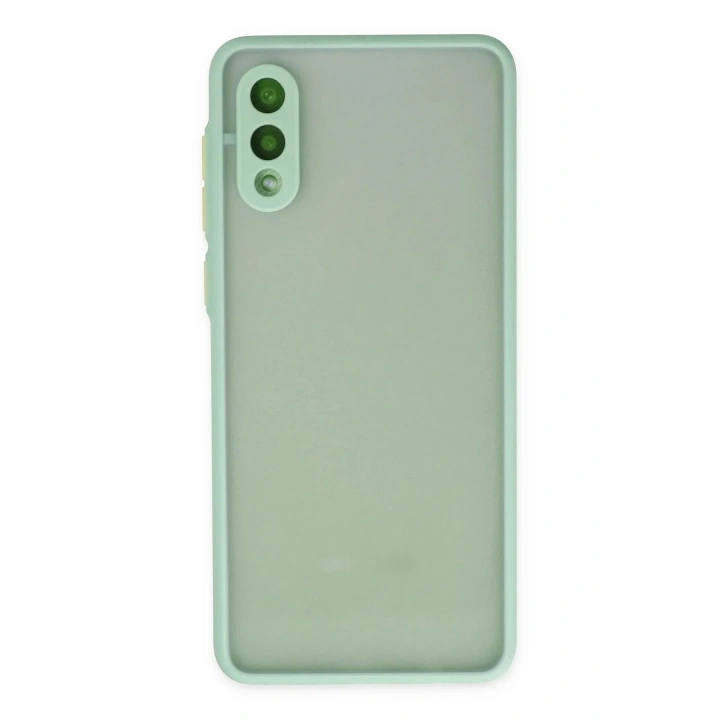 Mey İthalat®  Samsung Galaxy A02 Kılıf Montreal Silikon Kapak - Turkuaz