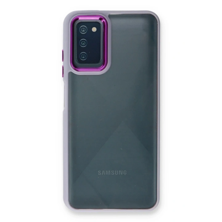 Mey İthalat®  Samsung Galaxy A03S Kılıf Dora Kapak - Lila
