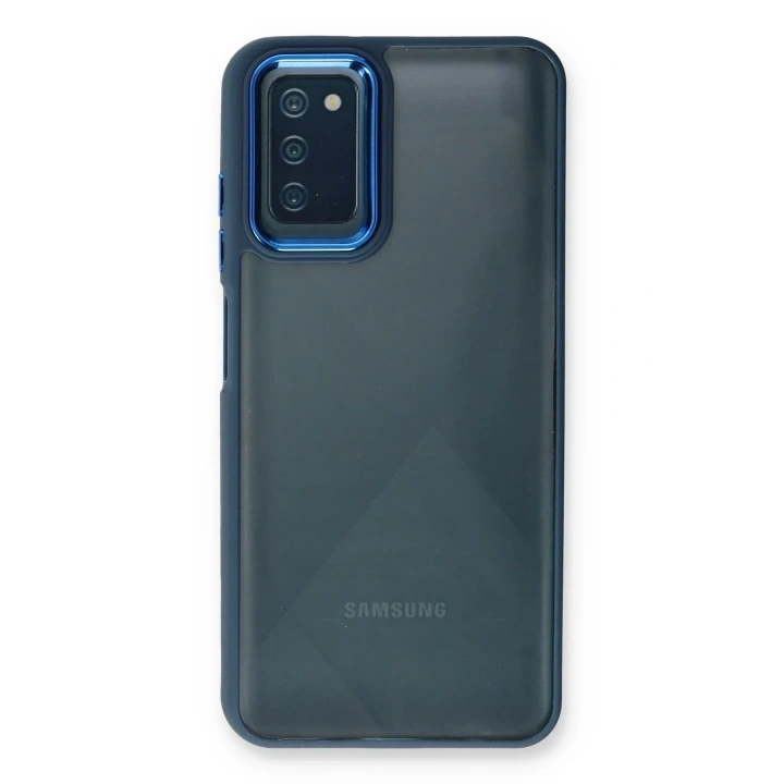 Mey İthalat®  Samsung Galaxy A03S Kılıf Dora Kapak - Mavi