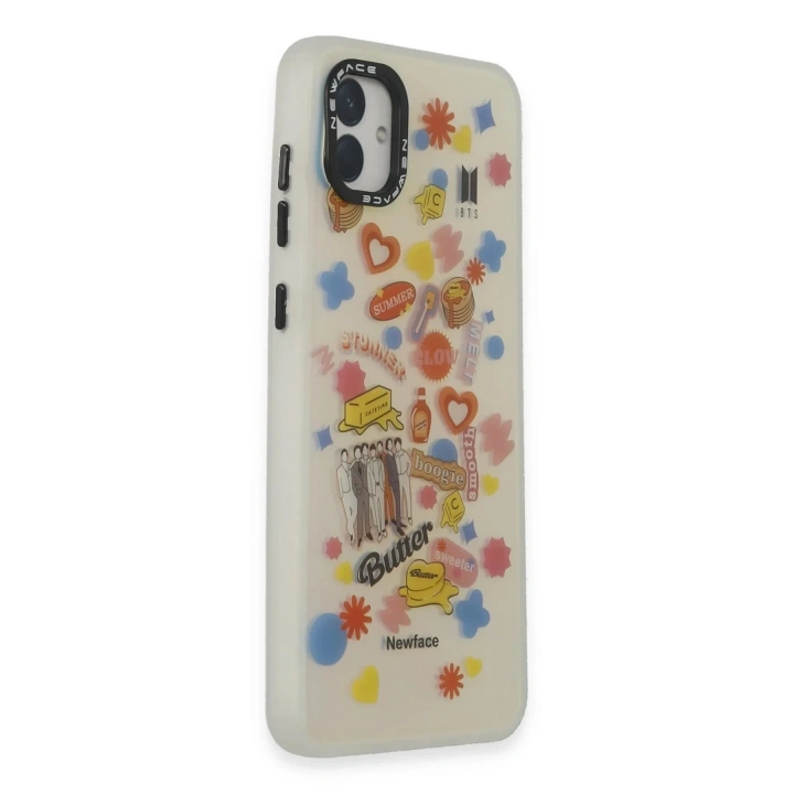 Mey İthalat®  Samsung Galaxy A04 Kılıf Estoril Desenli Kapak - Estoril - 16