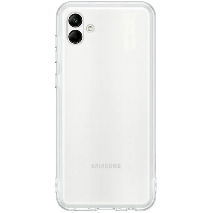 Mey İthalat®  Samsung Galaxy A04 Kılıf Lüx Şeffaf Silikon