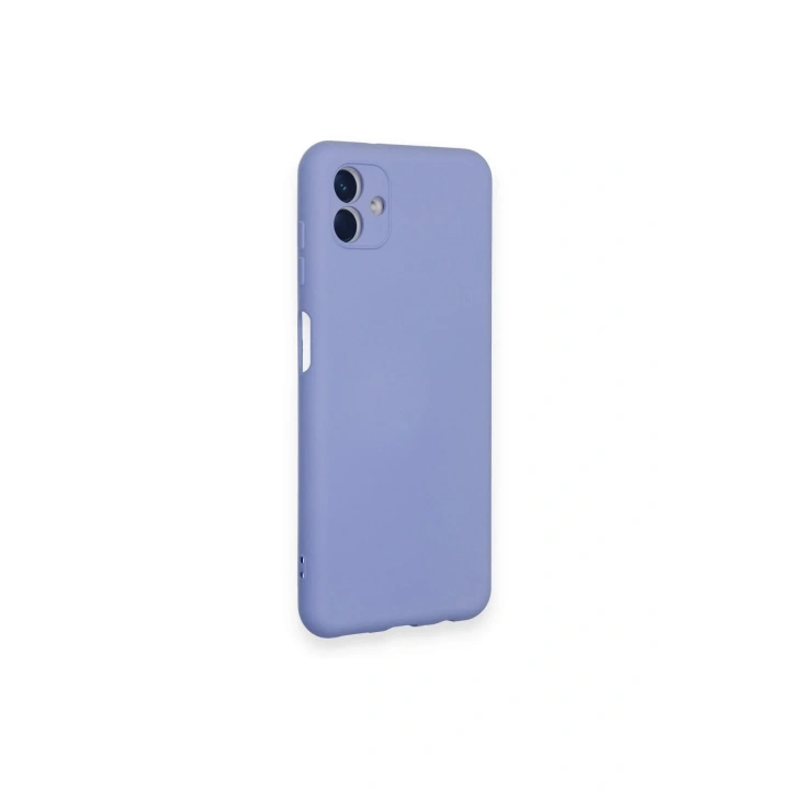 Mey İthalat®  Samsung Galaxy A04 Kılıf Nano içi Kadife Silikon - Lila