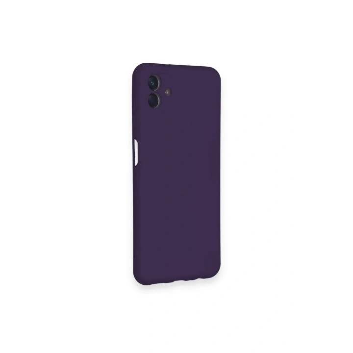 Mey İthalat®  Samsung Galaxy A04 Kılıf Nano içi Kadife Silikon - Mor