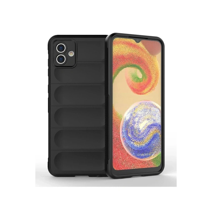 Mey İthalat®  Samsung Galaxy A04 Kılıf Optimum Silikon - Siyah