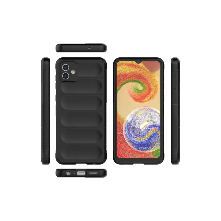 Mey İthalat®  Samsung Galaxy A04 Kılıf Optimum Silikon - Siyah