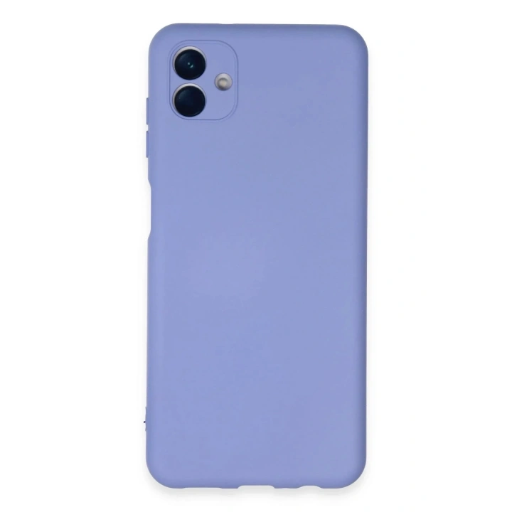 Mey İthalat®  Samsung Galaxy A04E Kılıf Nano içi Kadife Silikon - Lila
