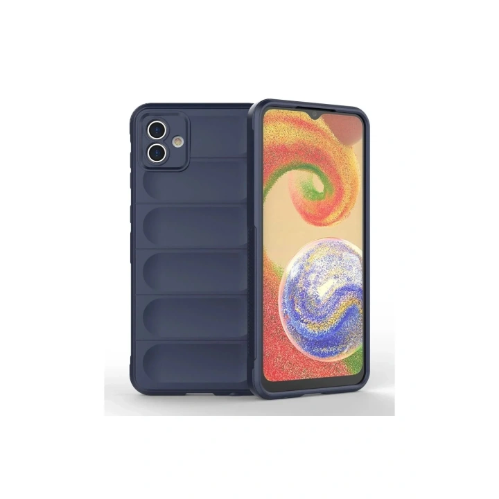 Mey İthalat®  Samsung Galaxy A04E Kılıf Optimum Silikon - Lacivert