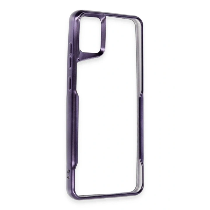 Mey İthalat®  Samsung Galaxy A05 Kılıf Boyi Silikon Kapak - Derin Mor