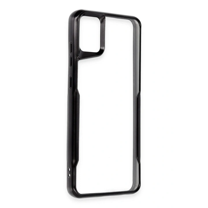 Mey İthalat®  Samsung Galaxy A05 Kılıf Boyi Silikon Kapak - Siyah