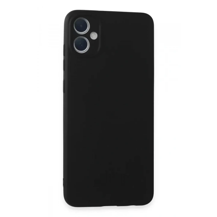 Mey İthalat®  Samsung Galaxy A05 Kılıf First Silikon - Siyah