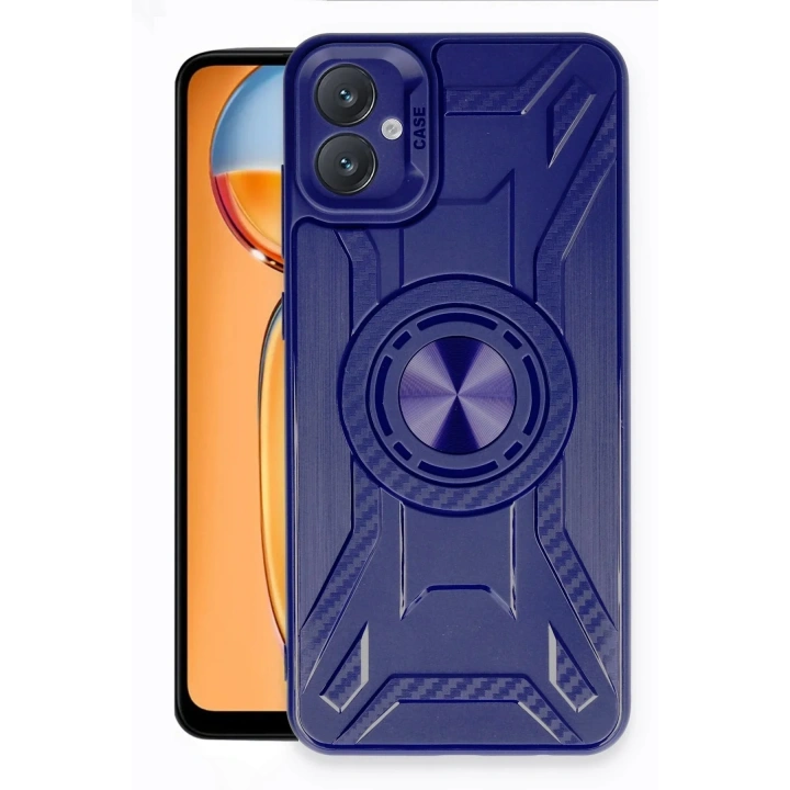 Mey İthalat®  Samsung Galaxy A05 Kılıf Lincoln Silikon - Lacivert