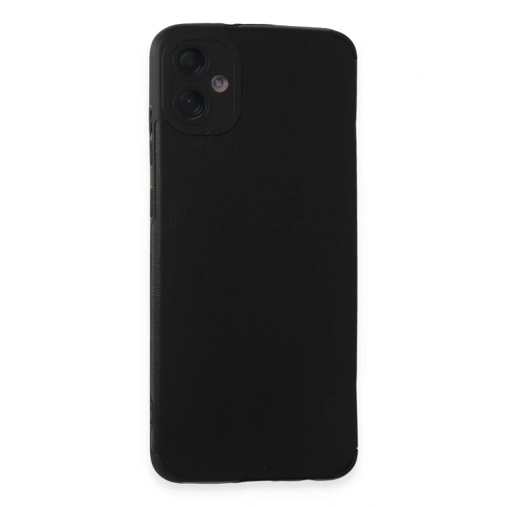 Mey İthalat®  Samsung Galaxy A05 Kılıf Loop Deri Silikon - Siyah