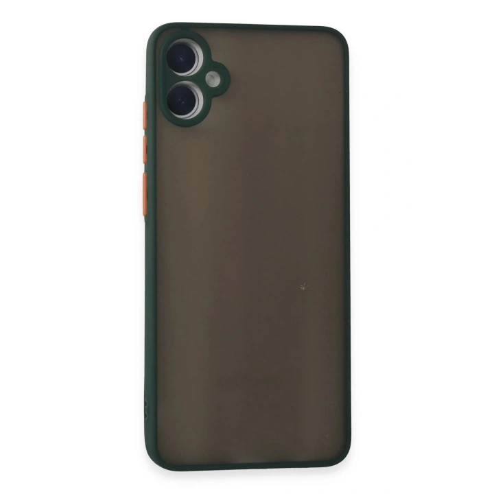 Mey İthalat®  Samsung Galaxy A05 Kılıf Montreal Silikon Kapak - Yeşil