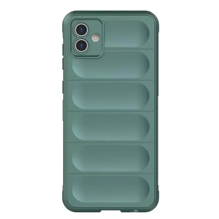 Mey İthalat®  Samsung Galaxy A05 Kılıf Optimum Silikon - Koyu Yeşil
