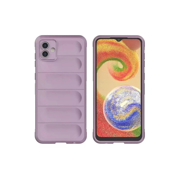 Mey İthalat®  Samsung Galaxy A05 Kılıf Optimum Silikon - Mor