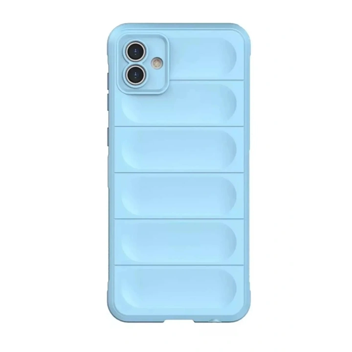 Mey İthalat®  Samsung Galaxy A05 Kılıf Optimum Silikon - Sky Blue