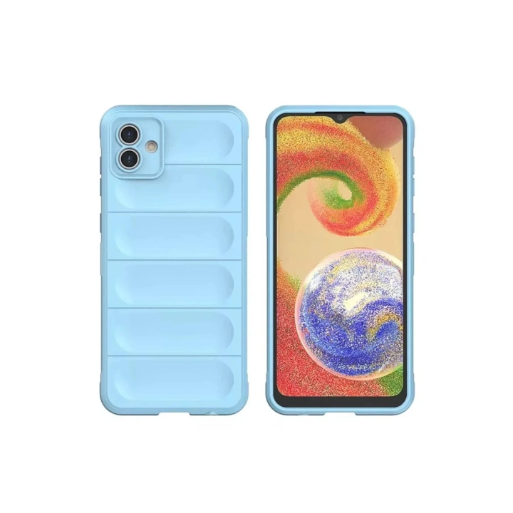 Mey İthalat®  Samsung Galaxy A05 Kılıf Optimum Silikon - Sky Blue