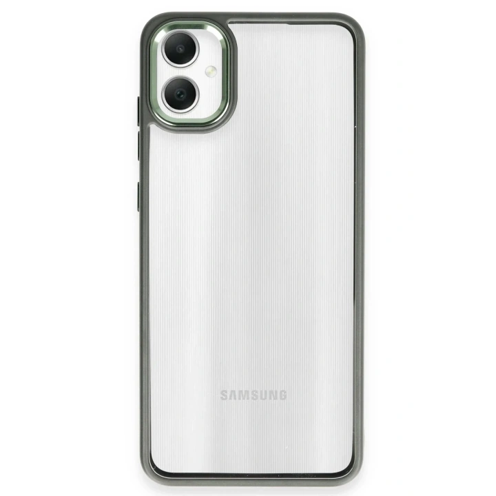 Mey İthalat®  Samsung Galaxy A05 Kılıf Power Silikon - Koyu Yeşil