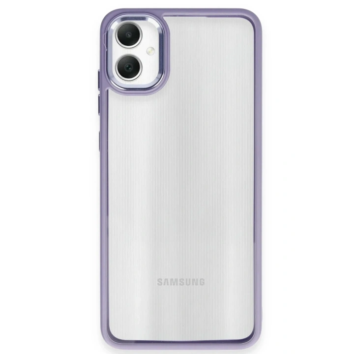 Mey İthalat®  Samsung Galaxy A05 Kılıf Power Silikon - Lila