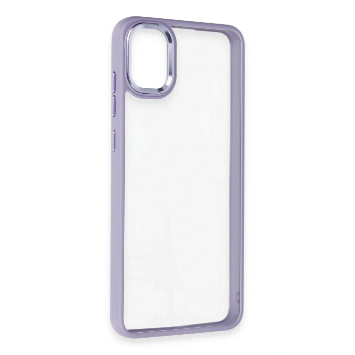 Mey İthalat®  Samsung Galaxy A05 Kılıf Power Silikon - Lila