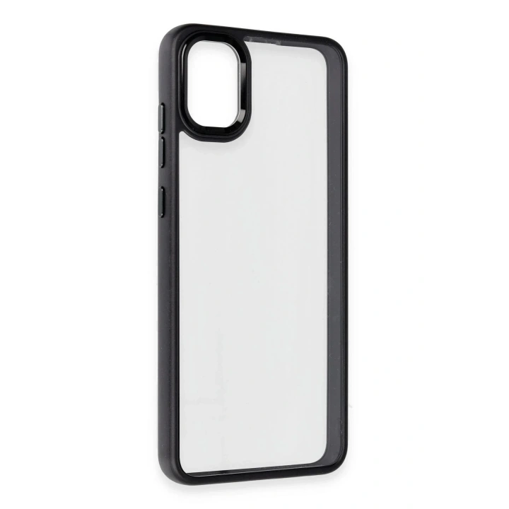 Mey İthalat®  Samsung Galaxy A05 Kılıf Power Silikon - Siyah