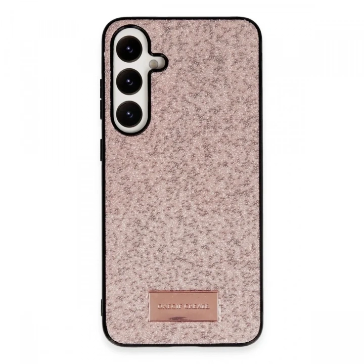 Mey İthalat®  Samsung Galaxy A05S Bright Simli Kapak - Pembe
