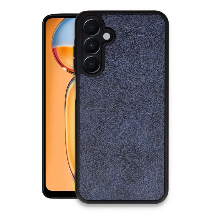 Mey İthalat®  Samsung Galaxy A05S Kılıf Aras Deri Kapak - Lacivert