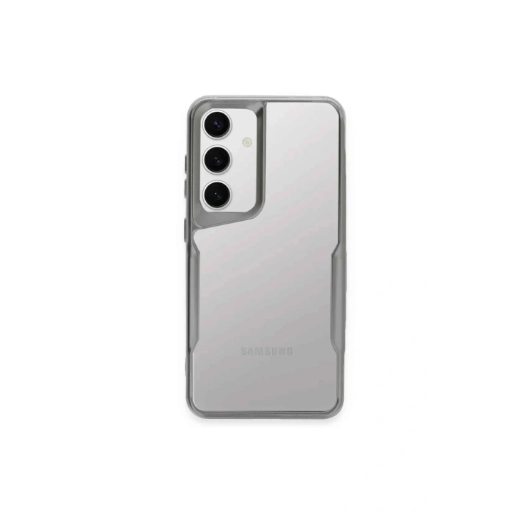 Mey İthalat®  Samsung Galaxy A05S Kılıf Boyi Silikon Kapak - Gümüş