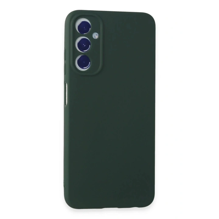 Mey İthalat®  Samsung Galaxy A05S Kılıf First Silikon - Koyu Yeşil