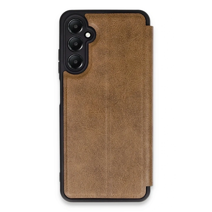 Mey İthalat®  Samsung Galaxy A05S Kılıf Flip Cover - Taba
