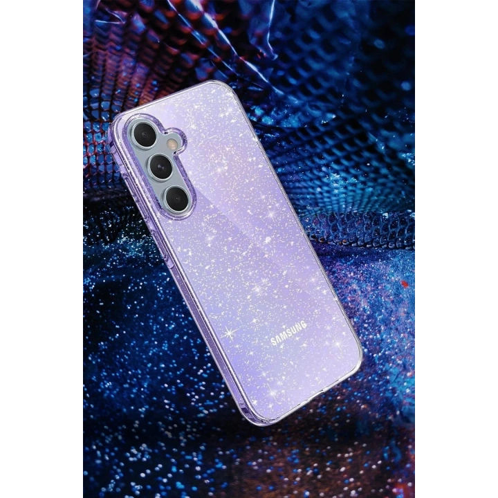 Mey İthalat®  Samsung Galaxy A05S Kılıf Glow Kapak - Mor