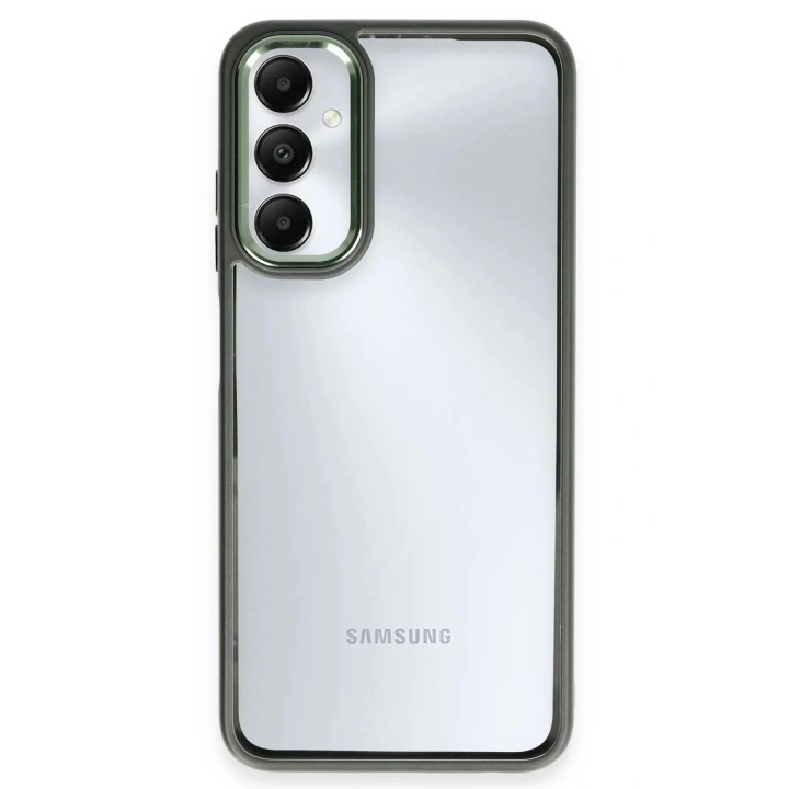 Mey İthalat®  Samsung Galaxy A05S Kılıf Power Silikon - Koyu Yeşil