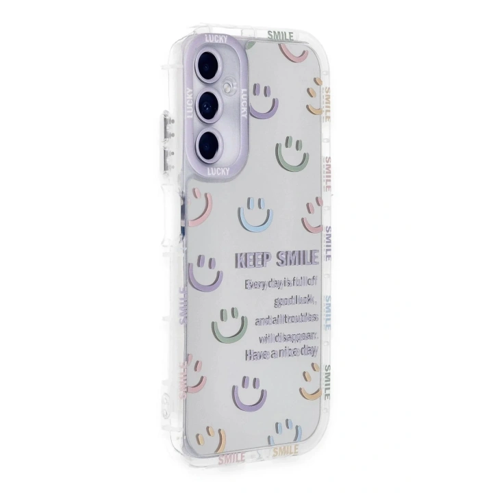 Mey İthalat®  Samsung Galaxy A05S Kılıf Reflexion Desenli Kapak - Desen 2
