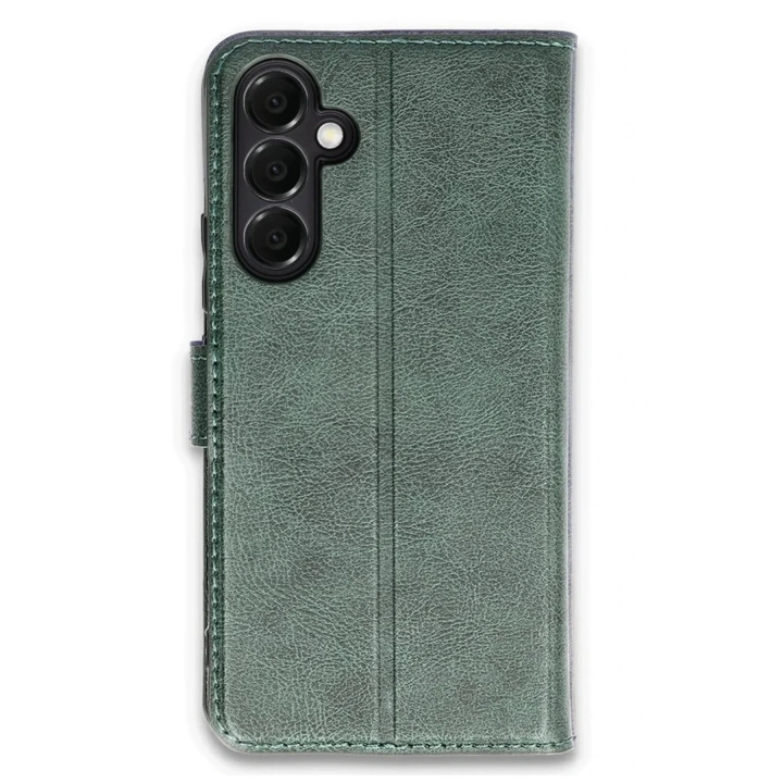 Mey İthalat®  Samsung Galaxy A05S Kılıf Trend S Plus Kapaklı Kılıf - Yeşil