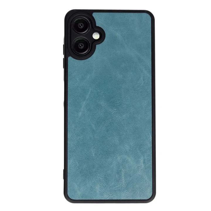 Mey İthalat®  Samsung Galaxy A06 Kılıf Aras Deri Kapak - Açık Yeşil