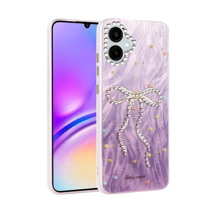 Mey İthalat®  Samsung Galaxy A06 Kılıf Blade Aynalı Desenli Kapak - Desen 1
