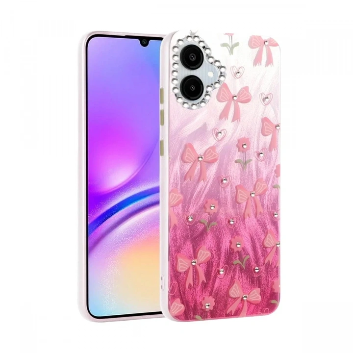 Mey İthalat®  Samsung Galaxy A06 Kılıf Blade Aynalı Desenli Kapak - Desen 3