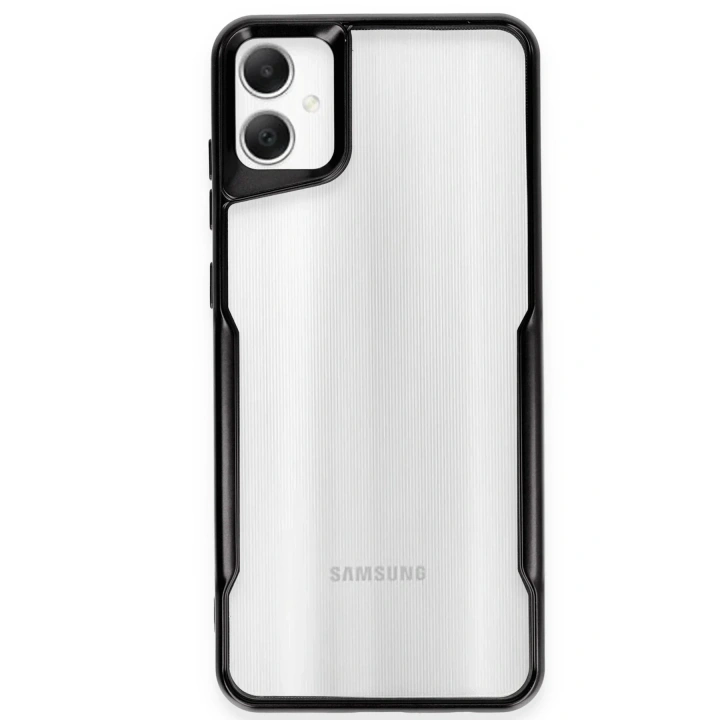Mey İthalat®  Samsung Galaxy A06 Kılıf Boyi Silikon Kapak - Siyah