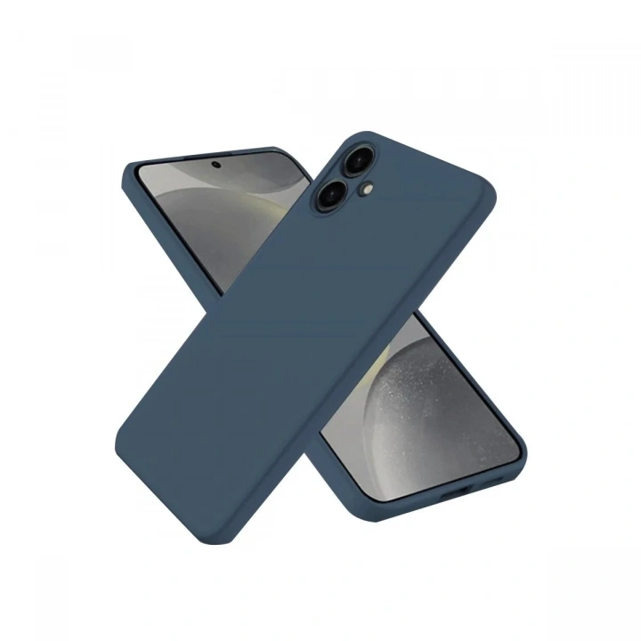 Mey İthalat®  Samsung Galaxy A06 Kılıf First Silikon - Lacivert